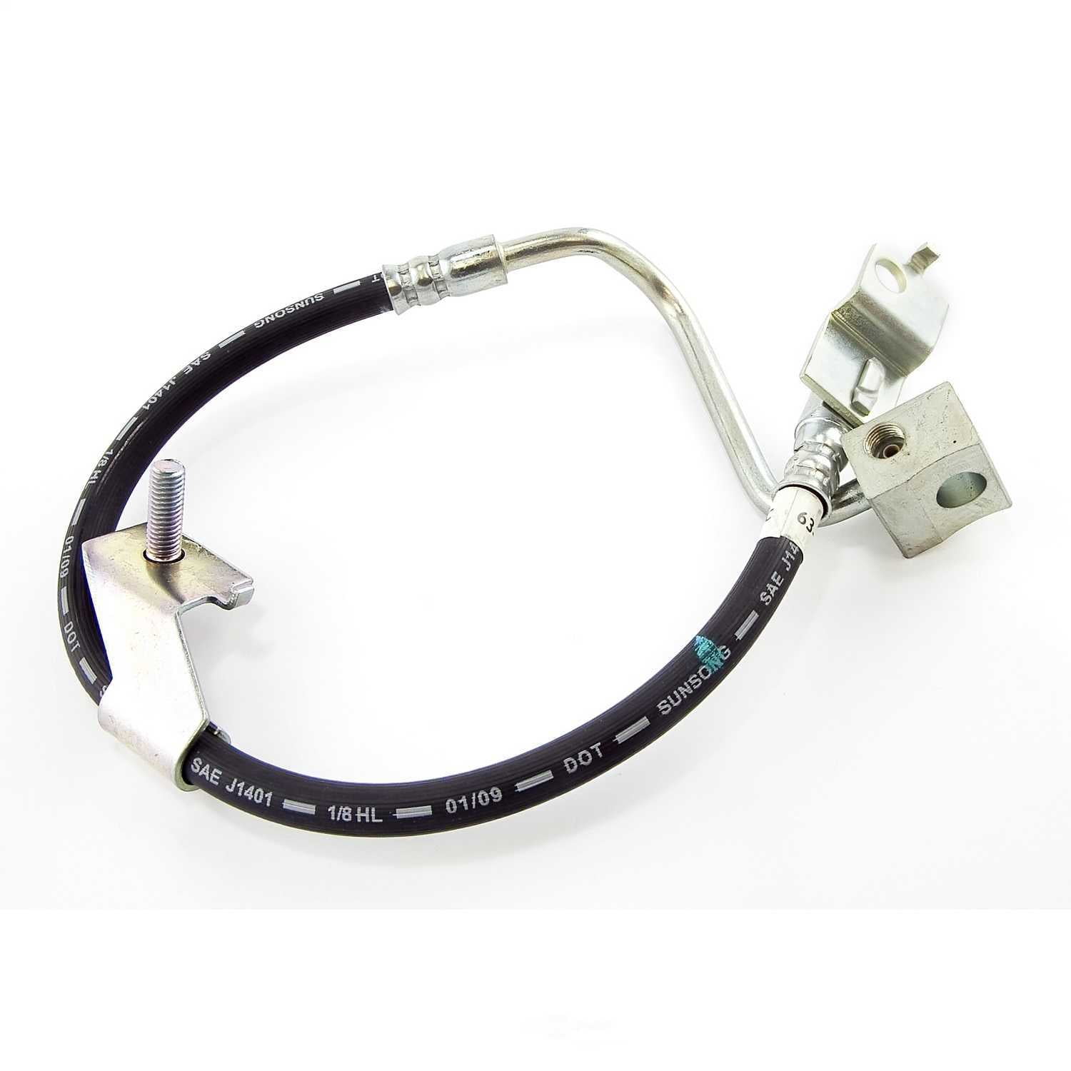 Omix 16733.06 Brake Hydraulic Hose, Rear 22 in. Length