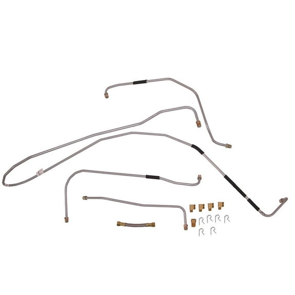 Omix-Ada | 17732.01 | Fuel Line Kit | OE Reference: MS00200 | Compatible with 1941-1944 Willys MB / Ford GPW