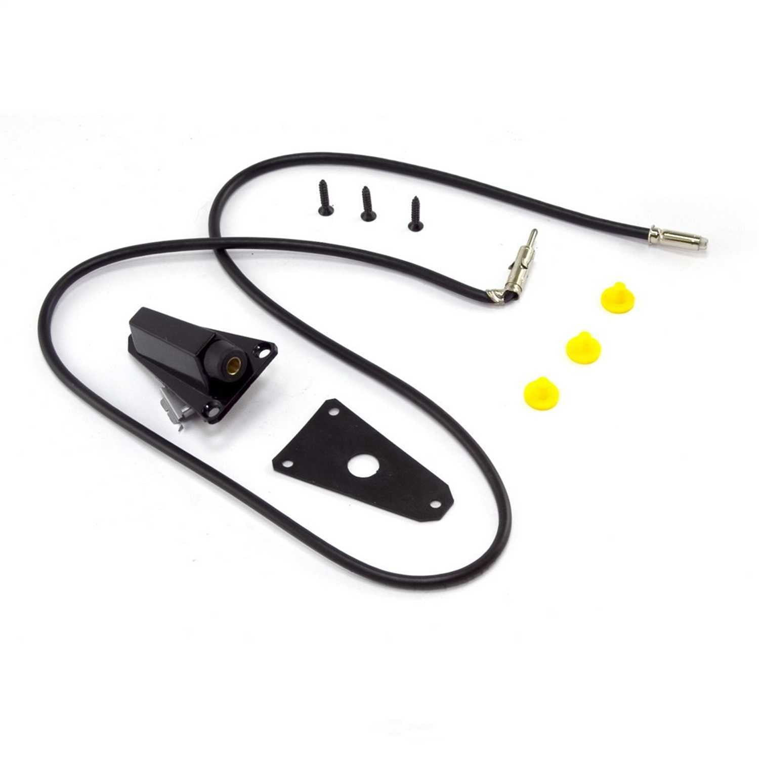 Omix 17213.02 Antenna Base, Black; 76-95 Jeep CJ5/CJ7/CJ8 Scrambler/Wrangler YJ Fits select: 1972-1974,1979-1980 AMERICAN MOTORS JEEP