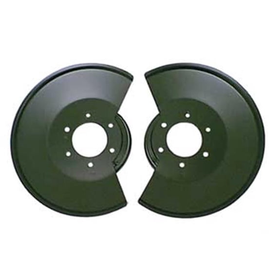 Omix-Ada by RealTruck | 11212.02 | Brake Dust Shield Kit | OE Reference: 5363379K | Compatible with 1978-1986 Jeep CJ5 / CJ7 / CJ8 Scrambler