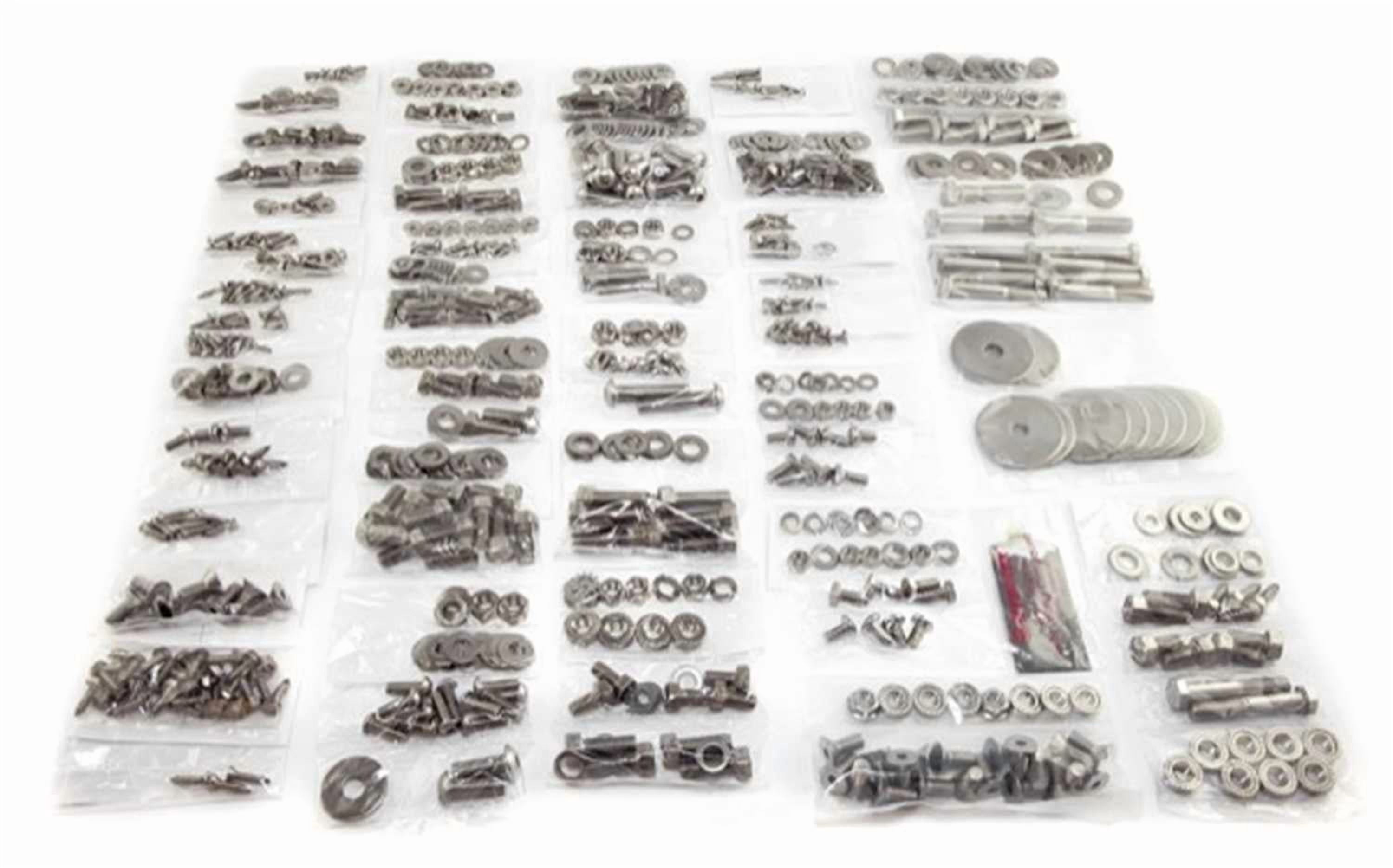 Omix-Ada by RealTruck | 12215.02 | Body Fastener Kit, Tailgate | OE Reference: 62116 | Compatible with 1955-1975 Jeep CJ5 / CJ6