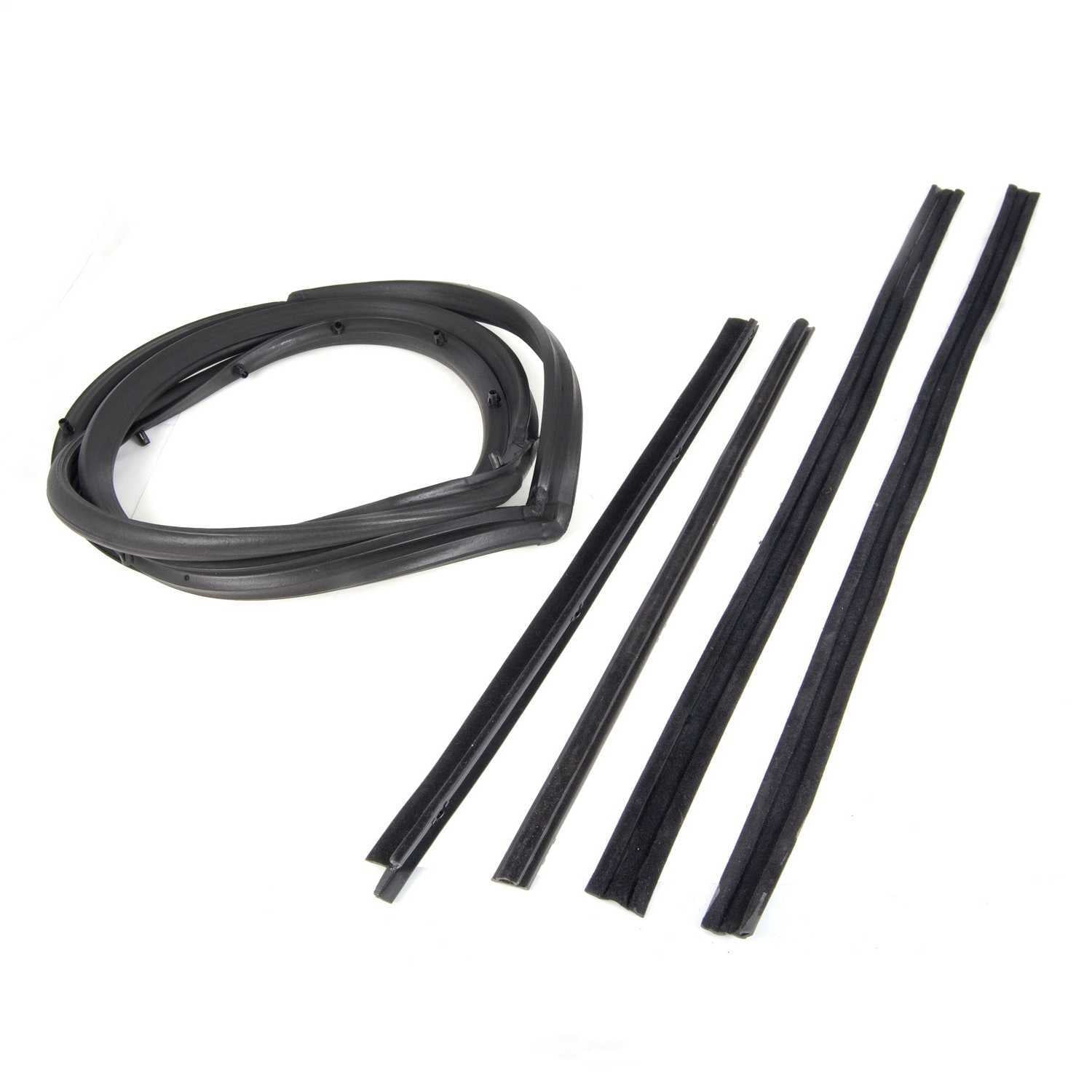 Omix-Ada by RealTruck | 12303.50 | Door Seal Kit, Right | Compatible with 1987-1995 Jeep CJ / Wrangler YJ