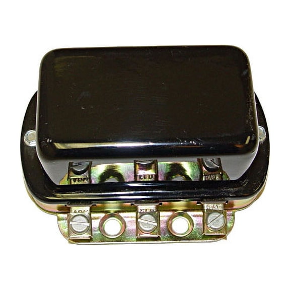 Omix-Ada by RealTruck | 17231.02 | Voltage Regulator, 6 Volt | OE Reference: 923131 | Compatible with 1945-1958 Willys / Jeep