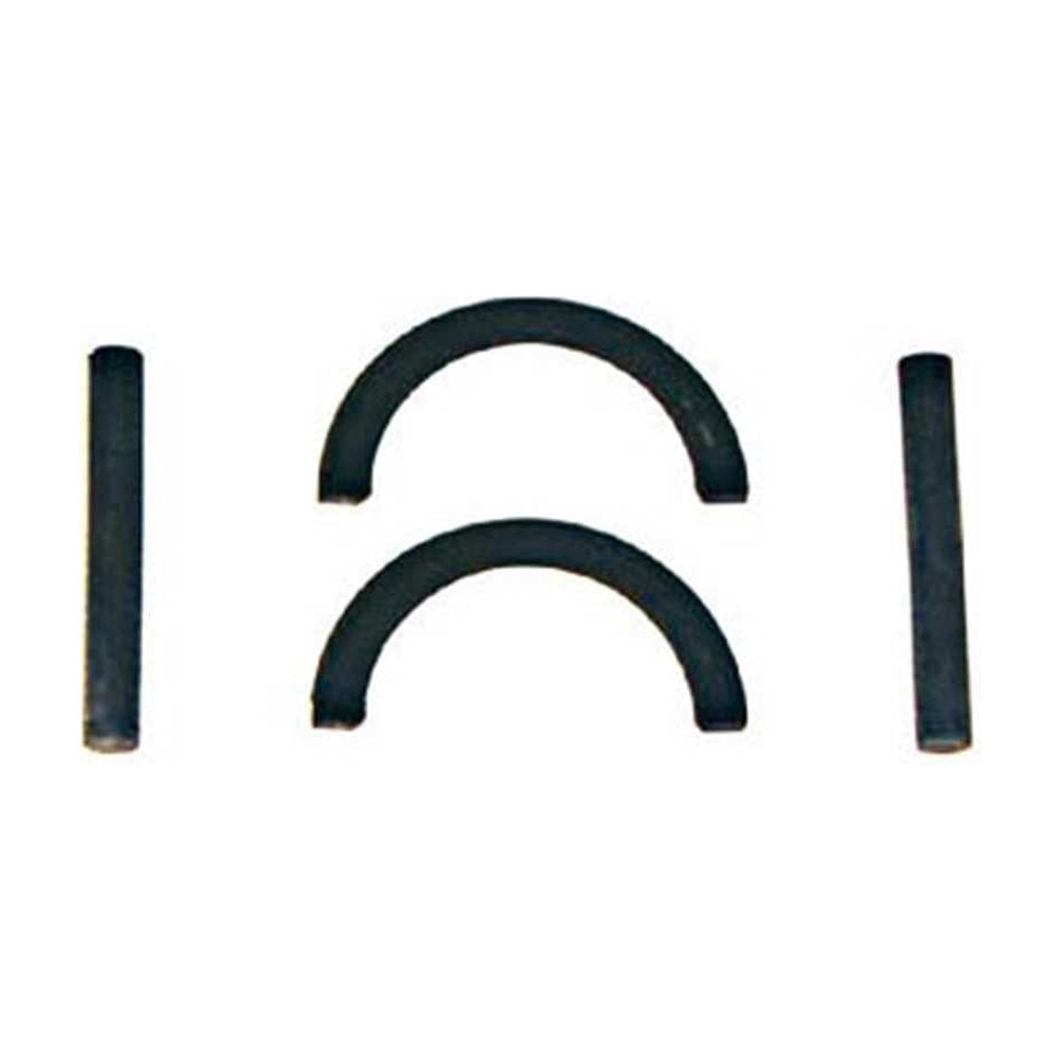 Omix 17458.01 Engine Crankshaft Seal, Rear 4 pc. Replaces O.E. PN[800093K]