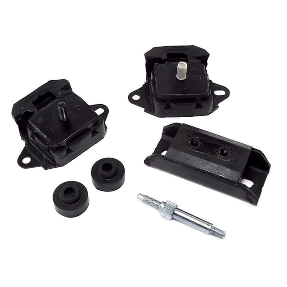 Omix-Ada by RealTruck | 17474.03 | Engine Mount Kit | OE Reference: 8128488K | Compatible with 1972-1986 Jeep CJ 4.2L