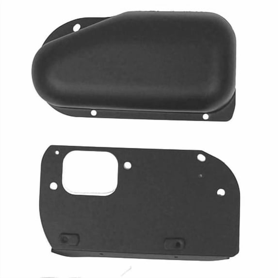 Omix Ada Windshield Wiper Motor Cover, Black; 76-86 Jeep CJ Models 19135.01