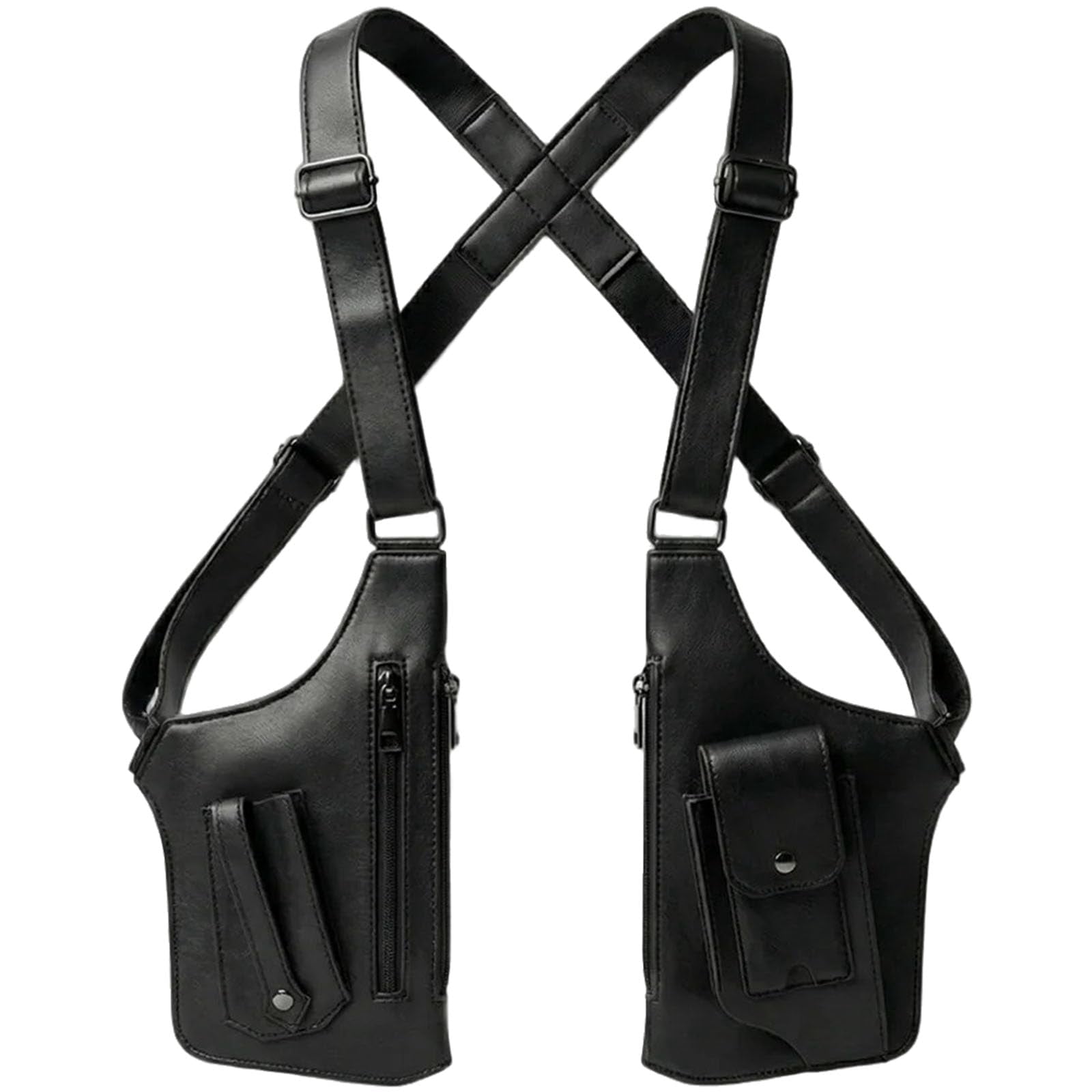Omlopp Cross-Body Sling Pack, Classic Shoulder Satchel, Pickpocket-Proof Hidden Crossbody Sling Bag, Slim Undercover
