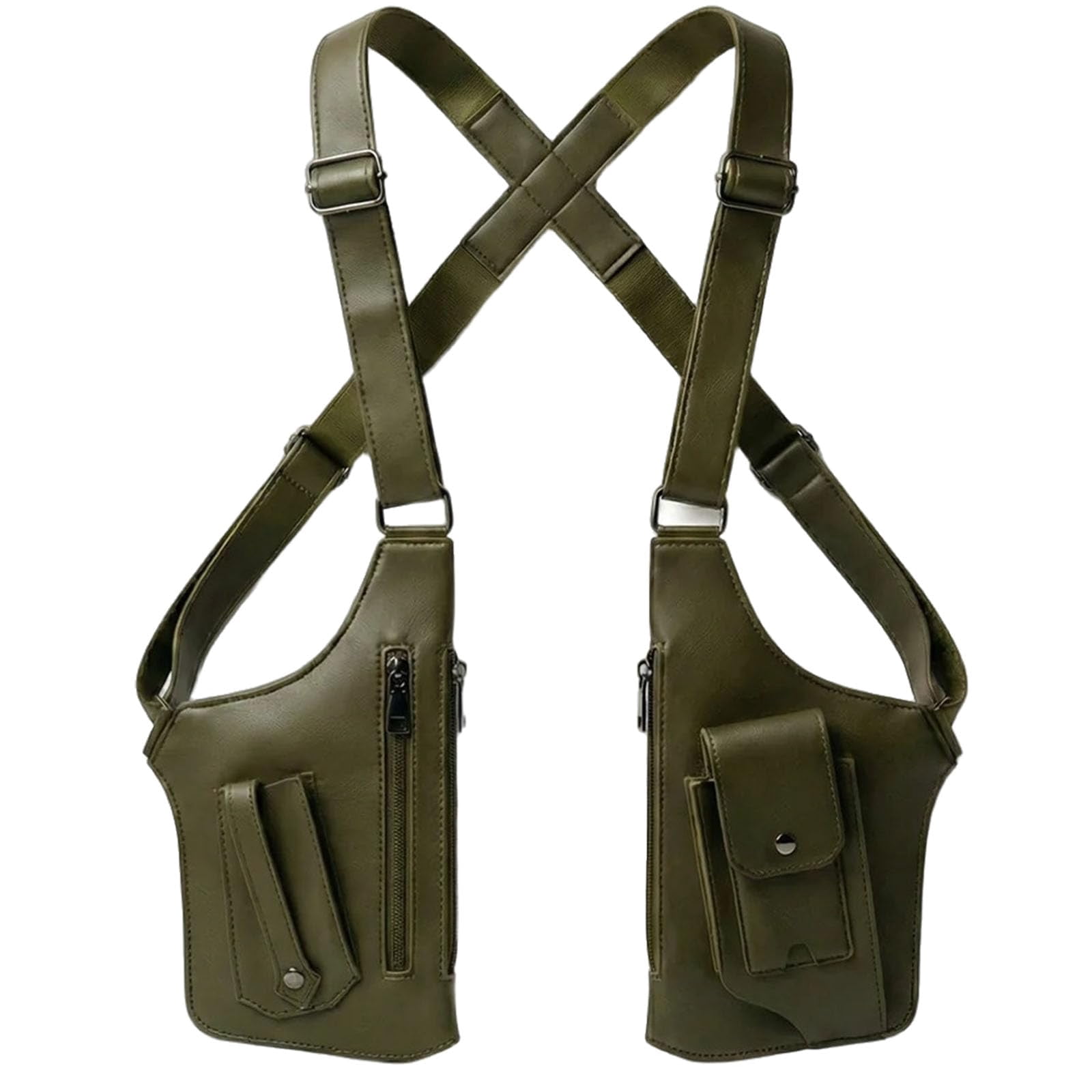Omlopp Cross-Body Sling Pack, Classic Shoulder Satchel, Pickpocket-Proof Hidden Crossbody Sling Bag, Slim Undercover