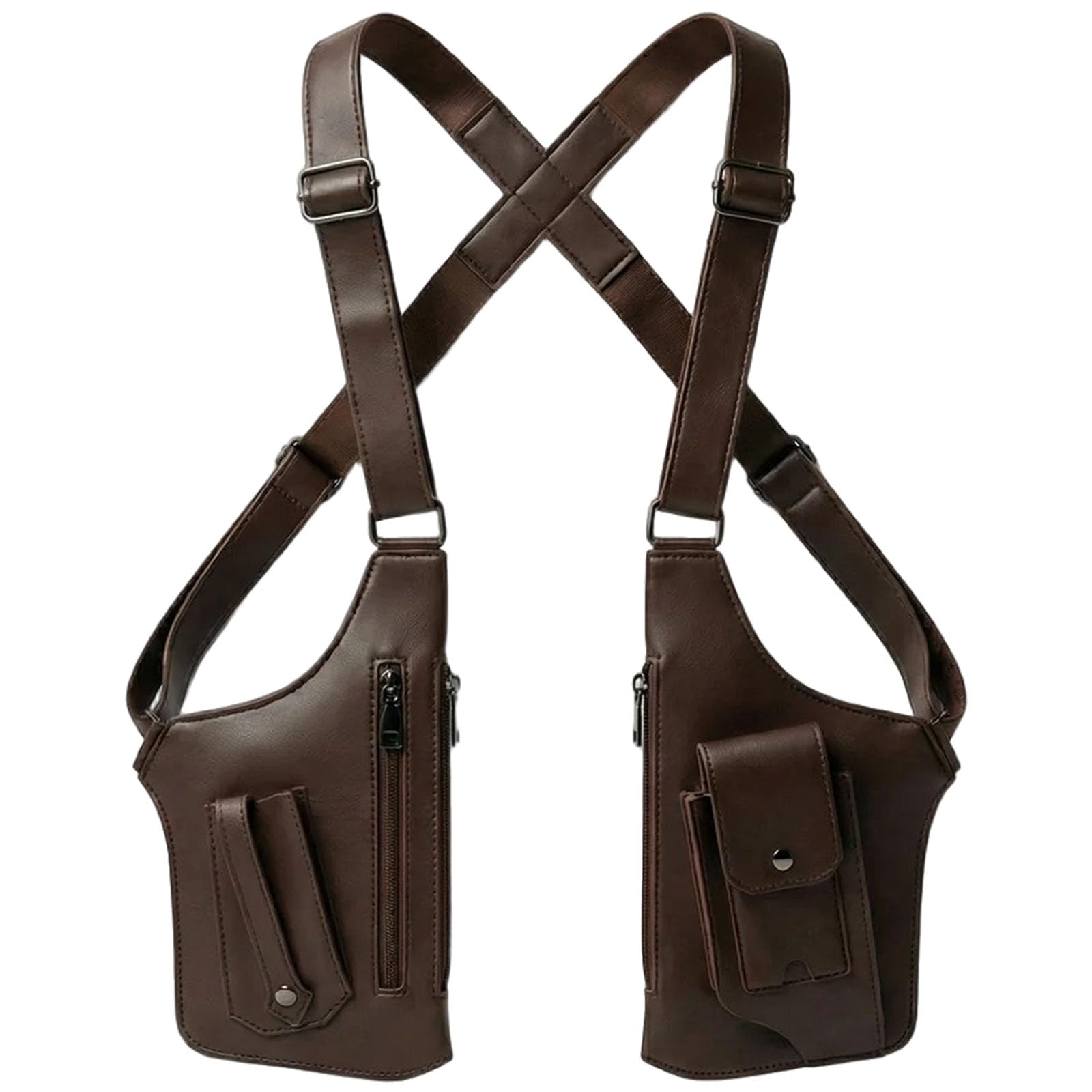 Omlopp Cross-Body Sling Pack, Classic Shoulder Satchel, Pickpocket-Proof Hidden Crossbody Sling Bag, Slim Undercover