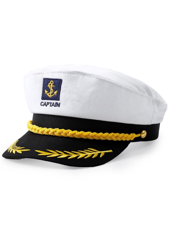 Men's Yacht Captain Hat