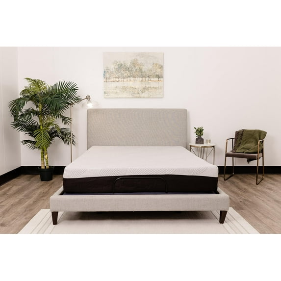 Omne Sleep Comfort Series King Gel Memory Foam 10 inch Mattress