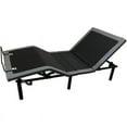 thumbnail image 1 of Omne Sleep Head/Foot Zero Gravity Adjustable Bed Bed Frame Base TwinXL in Black/Gray, 1 of 1