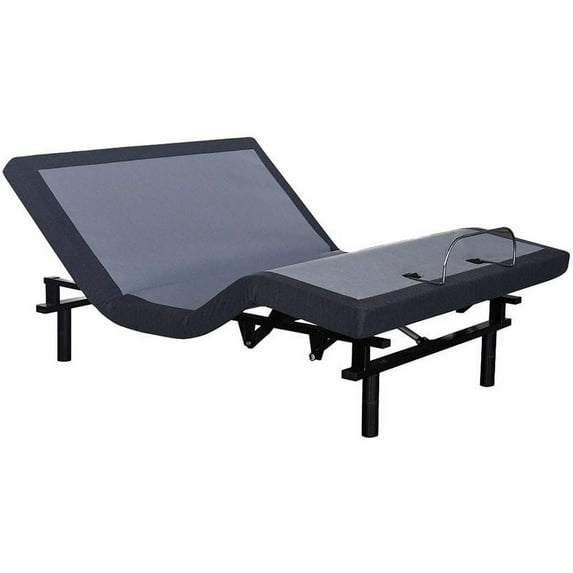 Omne Sleep OS25 Adjustable Base with Wireless Remote King - Black/Gray