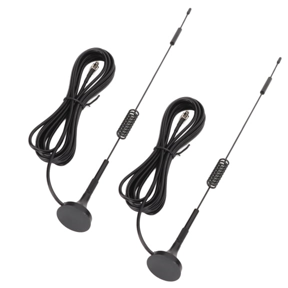 Omni Directional TS9 Antenna 8dBi High Gain Magnetic Base Signal Booster for Mobile WiFi Hotspot Router Netgear Nighthawk M1 MR1100 2-Pack 13.0 x 2.4 in / 33.0 x 6.0 cm