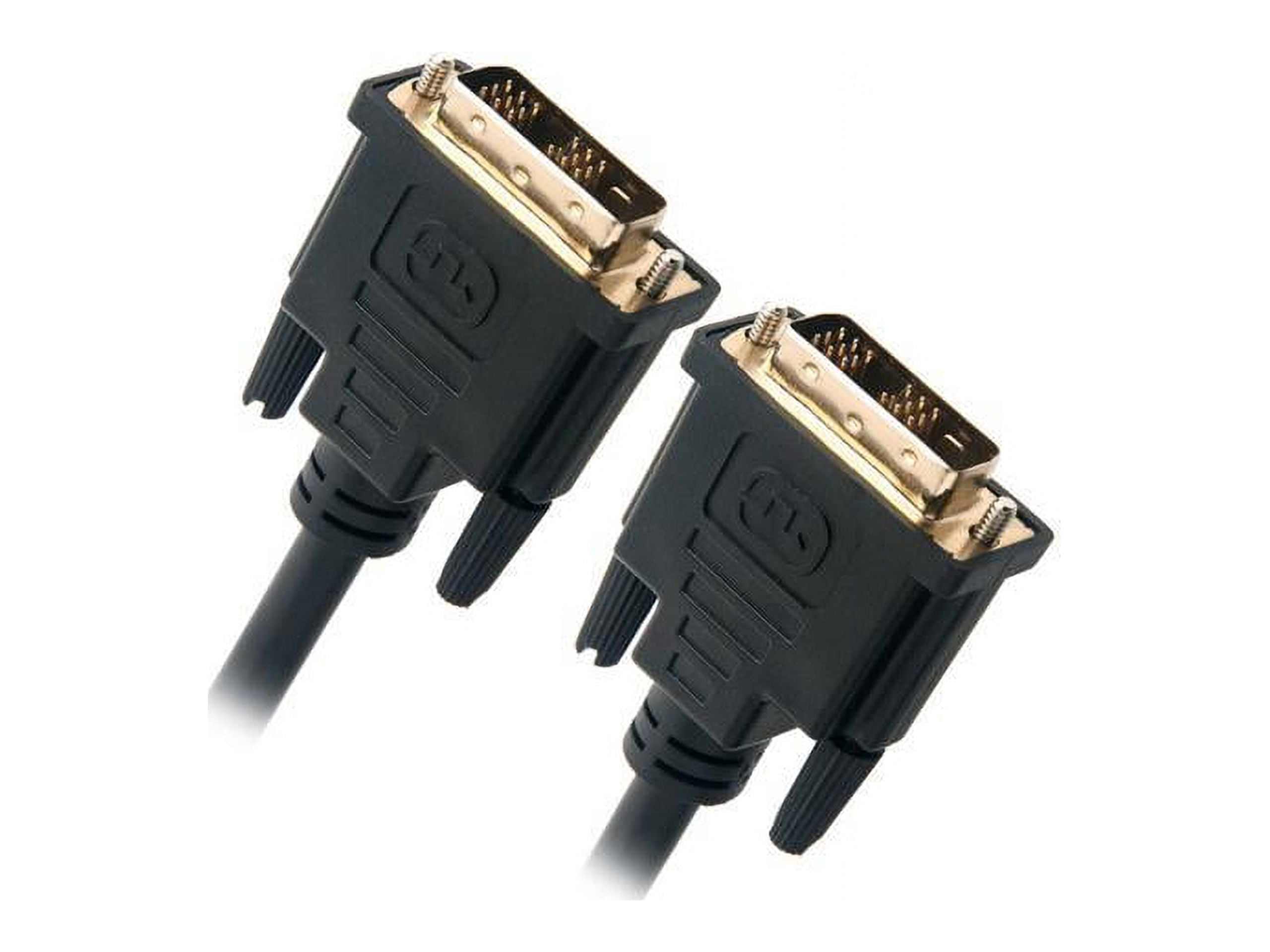 AxGear DVI-D Dual Link Male Connector Cable 15Ft For PC, Monitor & HDTV - View #10