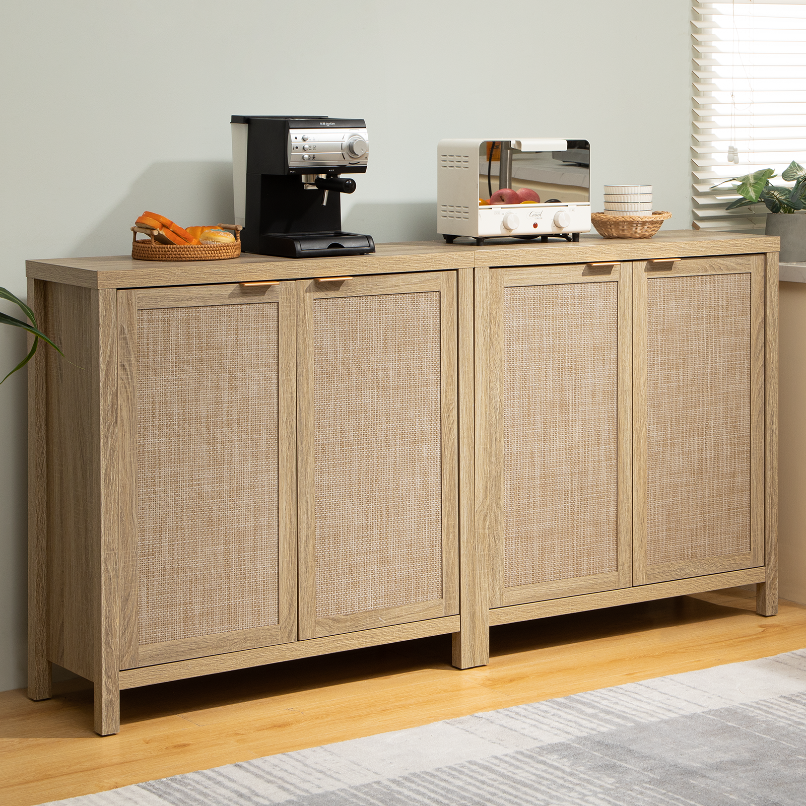 Omni House Sideboard Buffet Set of 2,Sideboards and Buffets