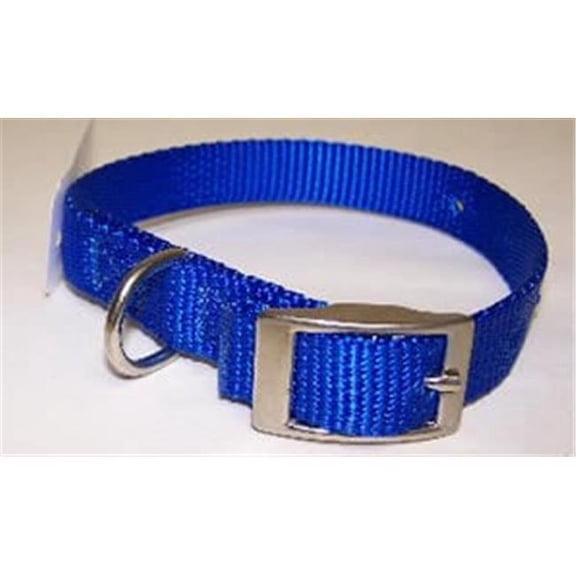 Omni Pet 445-10308 Omni Pet No.103N BL14 Nylon Collar .62X14in Blue