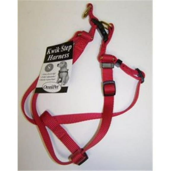 Omni Pet 445-19032 Omni Pet No.19SRD Step in Harness Nylon Size 14-22in Small Color Red