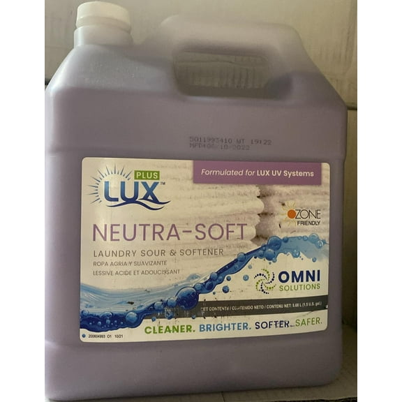 Omni Products Lux Plus Neutra-Soft Laundry Sour and Softener, Pack of 2