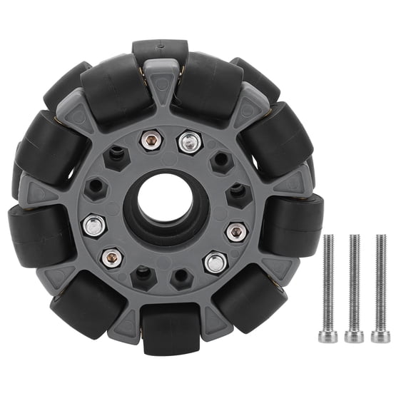 Omni Wheel For Robot, Loading 20KG Directional Plastic Omni Wheel For Worker For Platform Robotic Kit 14049