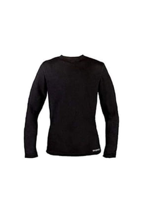 Base Layer Crew Top, Black (Men's)