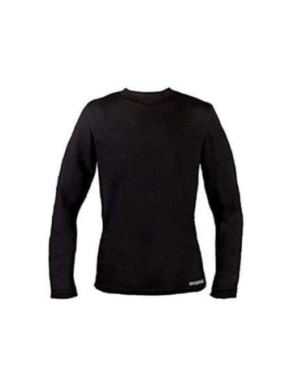 Base Layer Crew Top, Black (Men's)