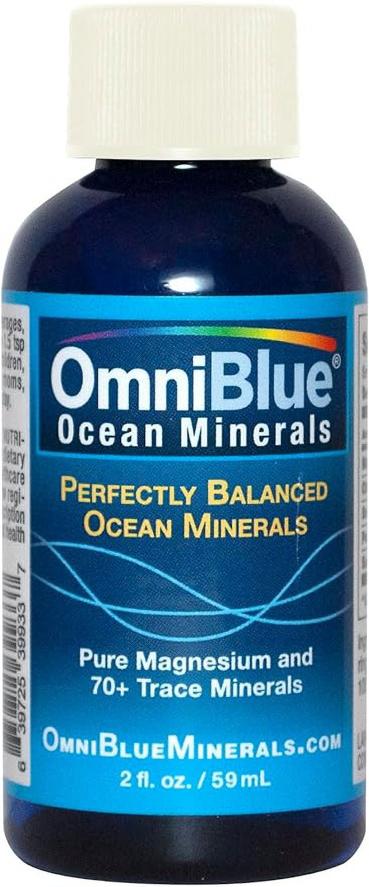 OmniBlue Ocean Minerals 100 Percent Certified, Pure and Naturally