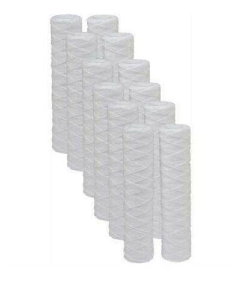 OmniFilter Compatible RS2 RS2-DS String Wound Water Filter 12-Pack 5 Micron 9.75" x 2-1/2"