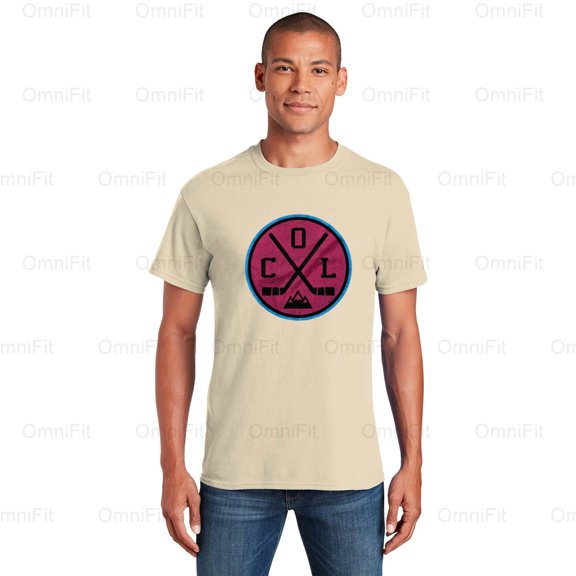 OmniFit21 Colorado Hockey Fan Art Graphic Design, State Team Pride Supporter Style Apparel T-Shirt, for Unisex, up to size 5XL.