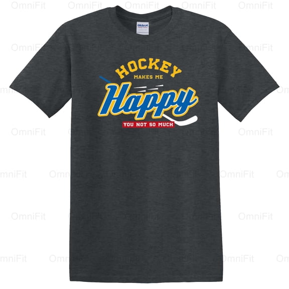 OmniFit21 Dedicated Hockey Player Graphic Design, Essential Game Day Rink Ready Fan Apparel T-Shirt, for Unisex, up to size 5XL.