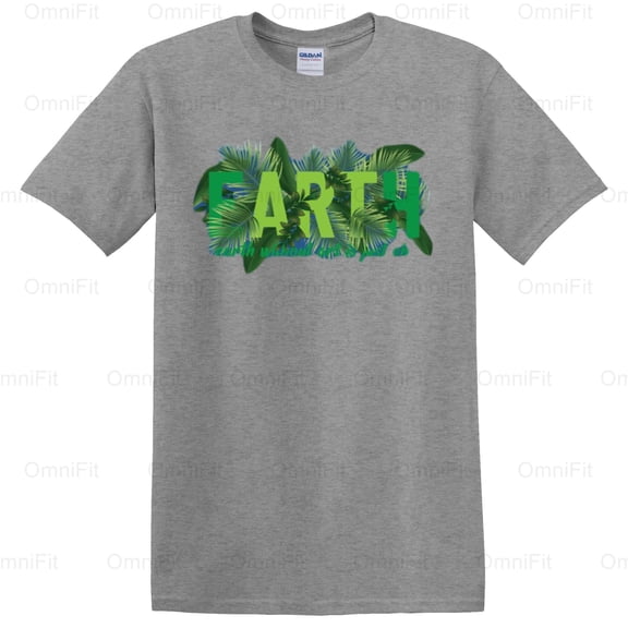 OmniFit22 Earth Day Earth Without Art Is Eh Quote Environmental Awareness Creative Planet T-Shirt, for Unisex, up to size 5XL.