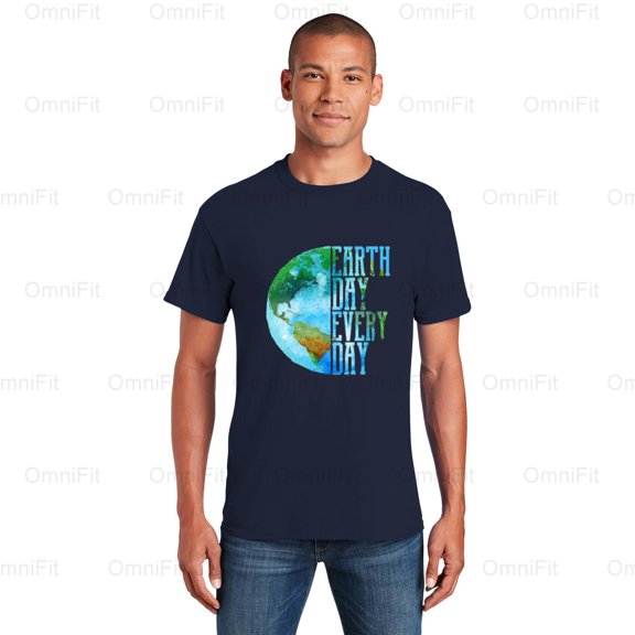 OmniFit23 Earth Day Shirt Every Day Environmental Awareness Constant Care Planet Lover Style T-Shirt, for Unisex, up to size 5XL.