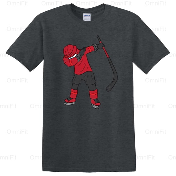 OmniFit24 Funny Hockey Son Graphic Design, Youth Player Rink Life, Game Day Humor Apparel T-Shirt, for Unisex, up to size 5XL.