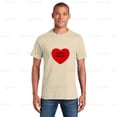 thumbnail image 1 of OmniFit26 Love Hockey Heart 2 Tee Passion For Ice Sports Graphic Rink Team Fan T-Shirt, for Unisex, up to size 5XL., 1 of 3