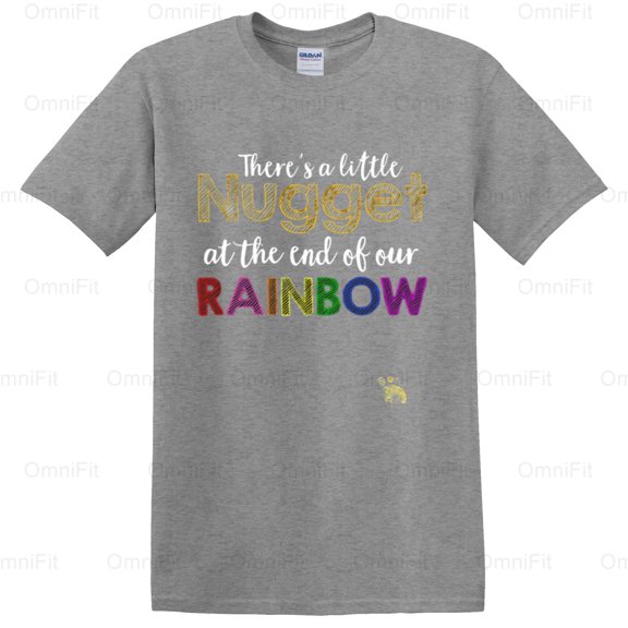 OmniFit27 St Patricks Day Pregnancy Announcement Irish Holiday Expecting Baby Reveal Gift T-Shirt, for Unisex, up to size 5XL.