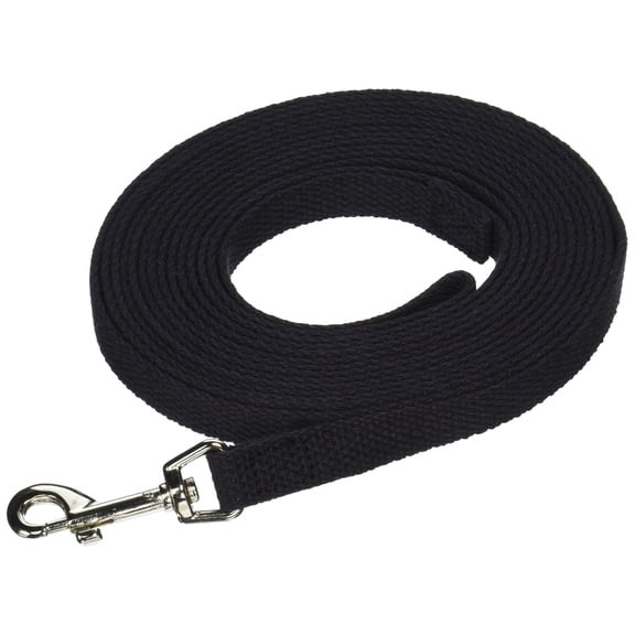 OmniPet Cotton Dog Training Lead, 15ft, Black
