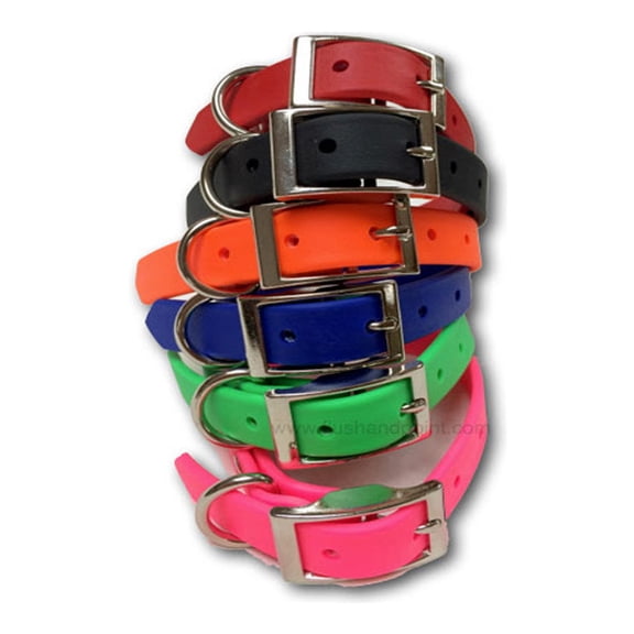 OmniPet Zeta Puppy 3/4" Center Ring Collar-16"-Blue