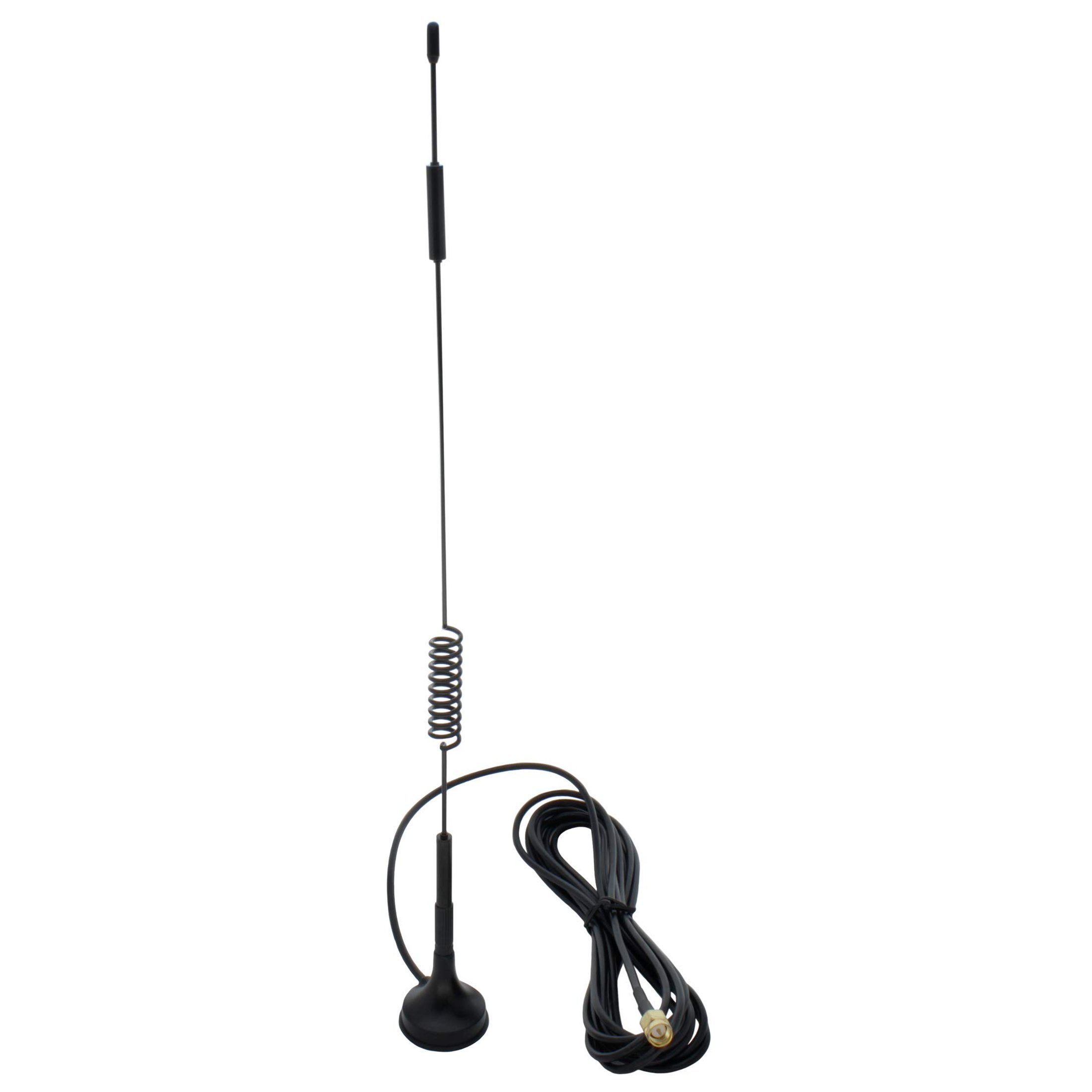 OmniSpring GSM Antenna with Magnetic Base and SMA Connector for 3G 4G LTE