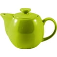 thumbnail image 1 of OmniWare Teaz Citron Stoneware 14 Ounce Teapot with Stainless Steel Mesh Infuser, 1 of 4
