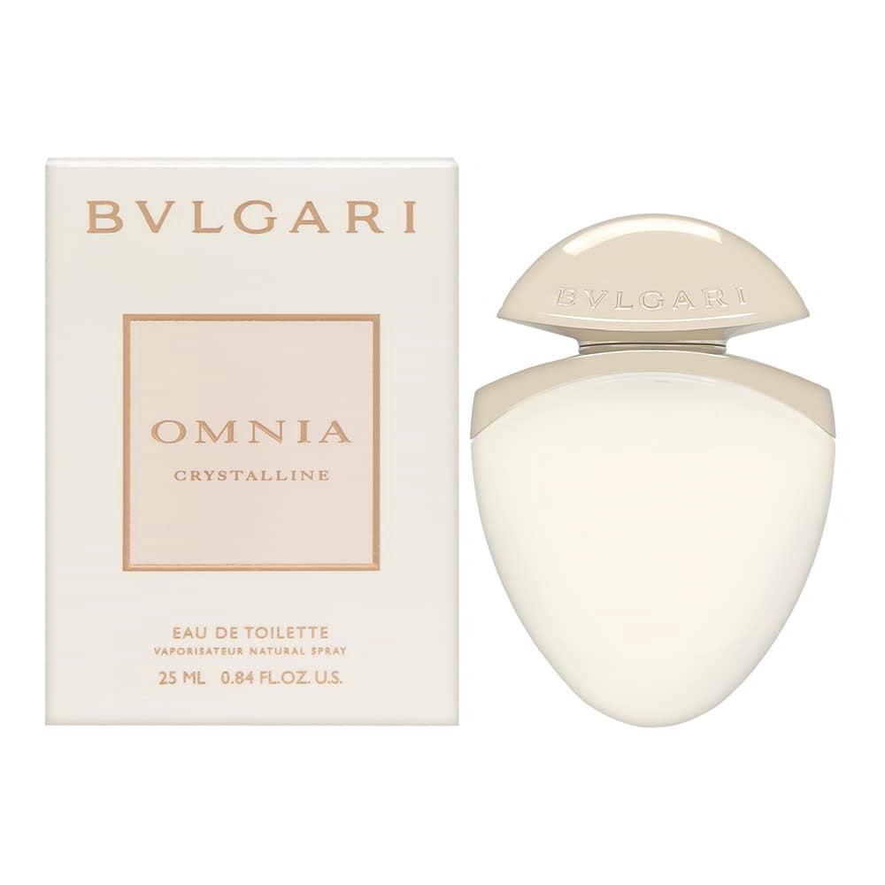 Bvlgari Omnia Crystalline Eau De Toilette Spray for Women, .85 oz