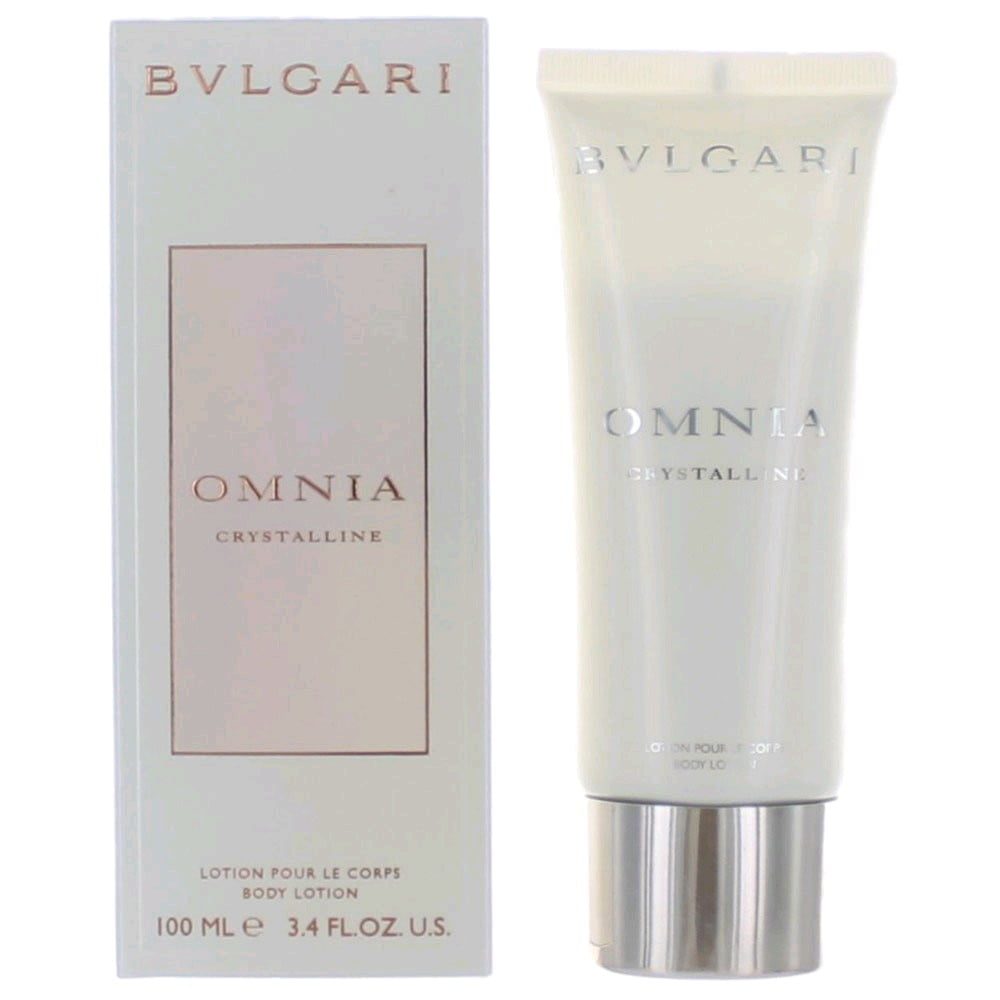 BVLGARI OMNIA CRYSTALLINE ボディローション 100ML OMNIA CRYSTALLINE by Bvlgari 3.3 oz / 100 ml Body Lotion for Women