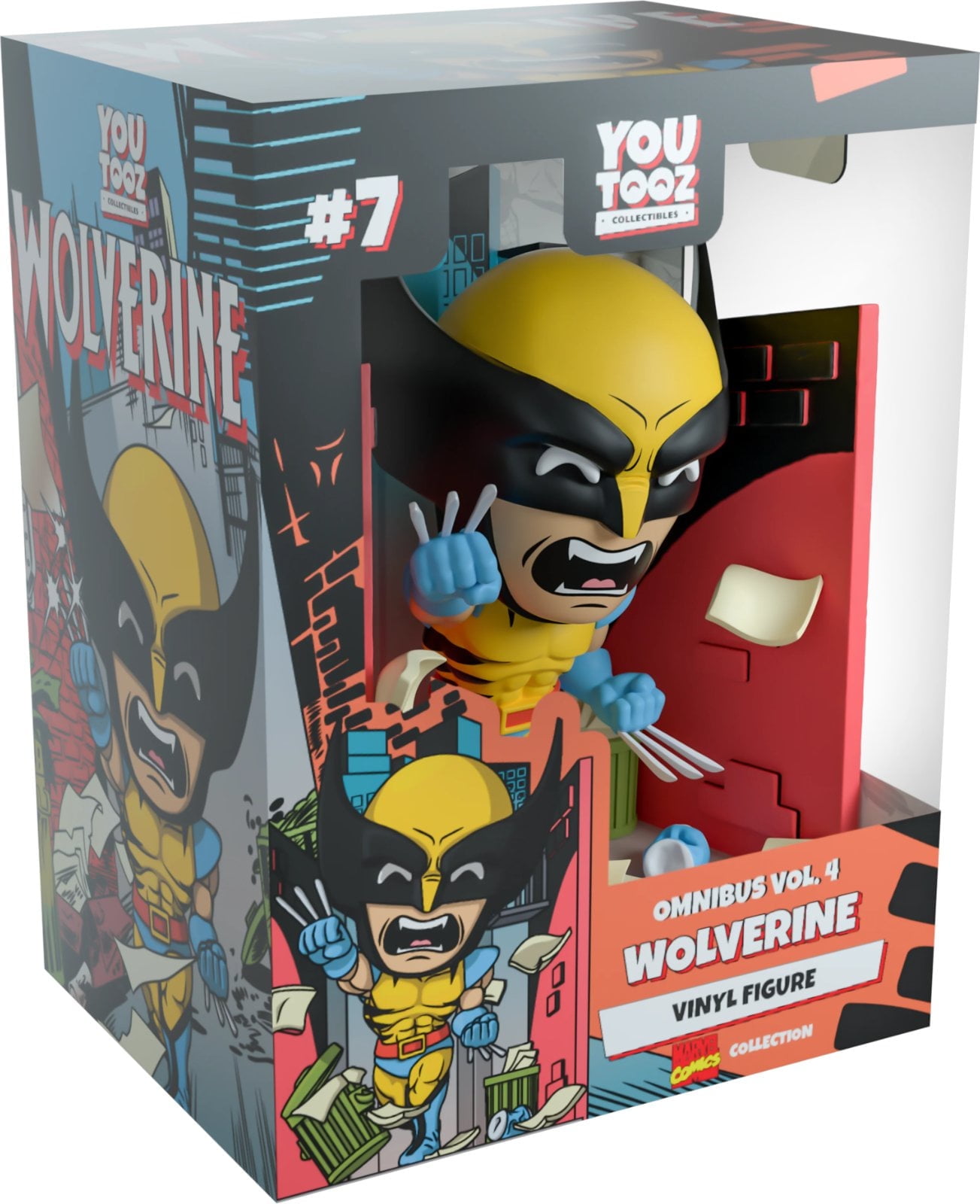 Omnibus Vol.4 Wolverine Youtooz Collectibles X-Men Collection - Approx. 5" Vinyl Figure #7 with Box