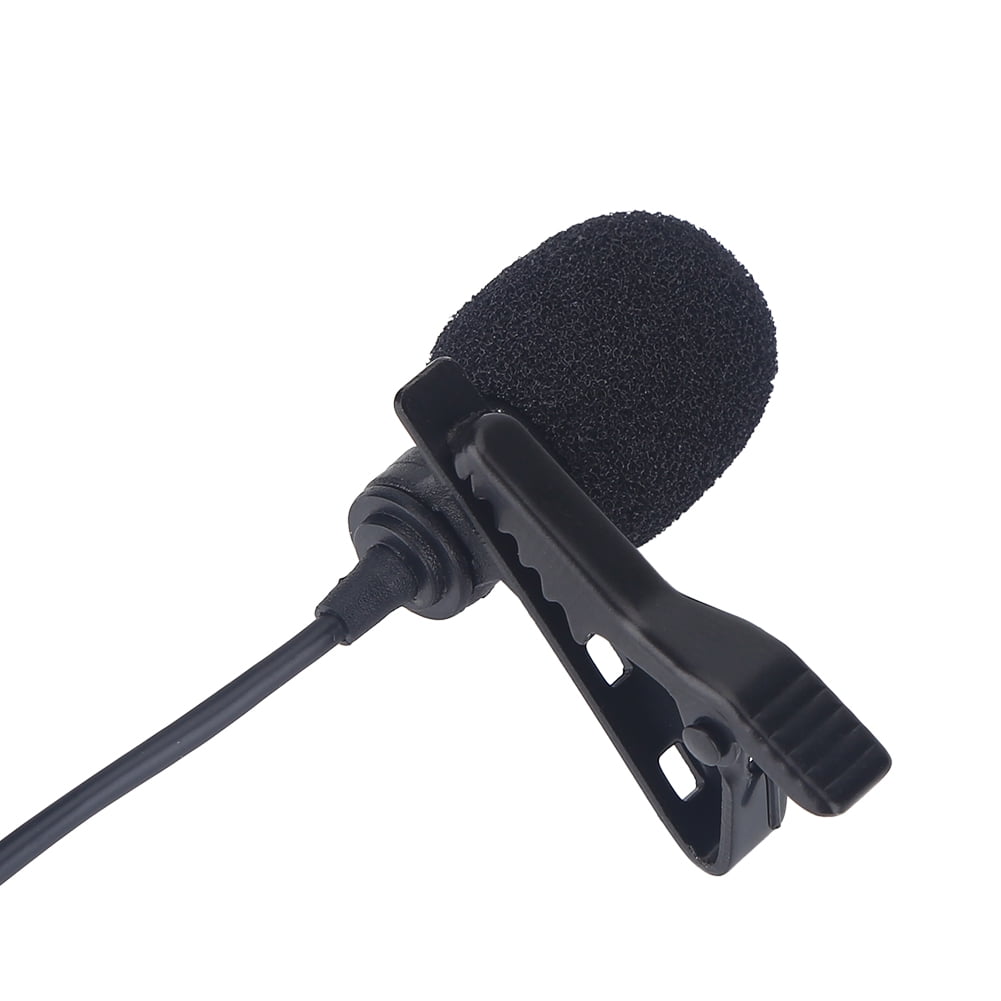 Omnidirectional Lavalier Condenser Lavalier Clip On Microphone Clip On