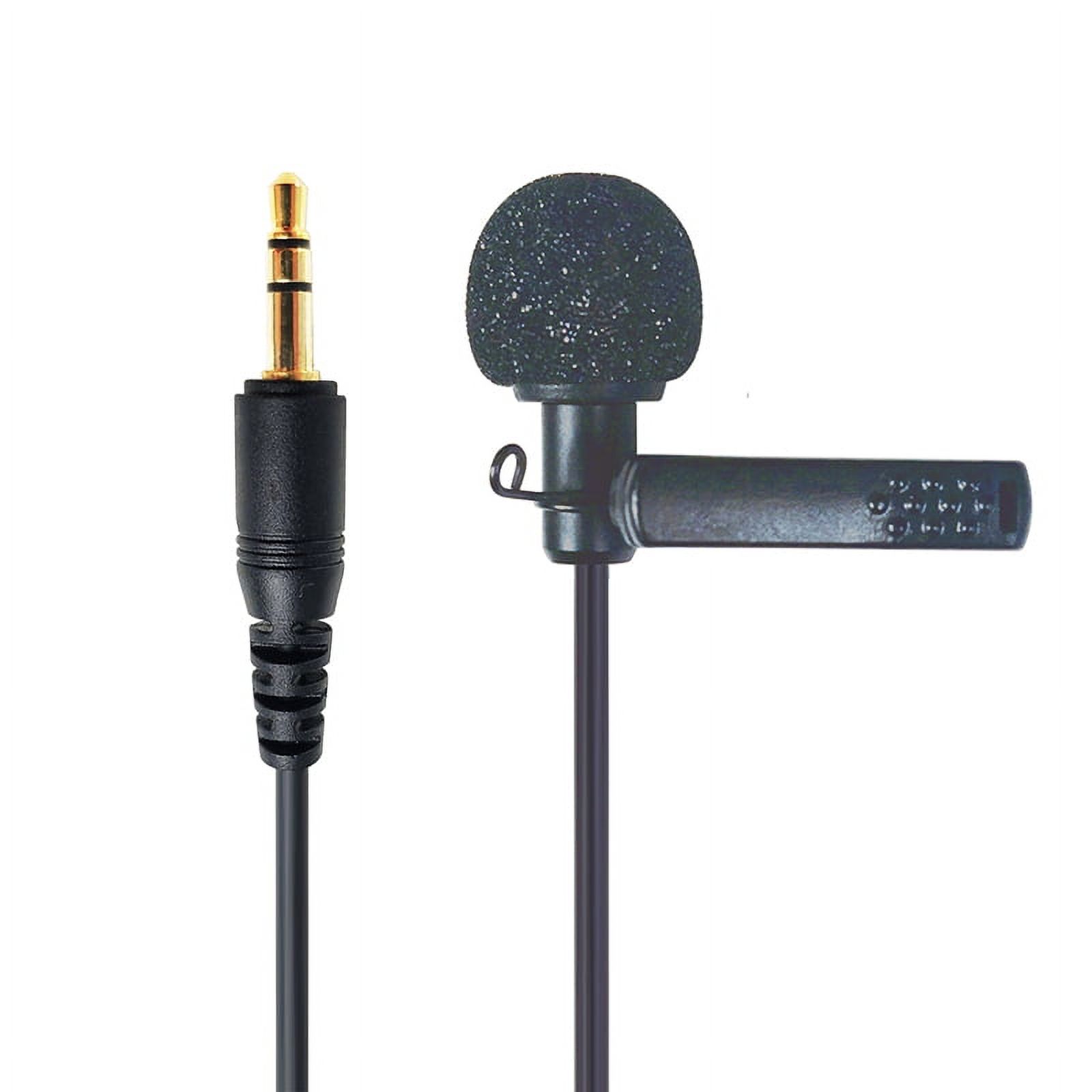Omnidirectional Lavalier Condenser Microphone Compatible for RODE Wireless GO 2.4G Wireless System