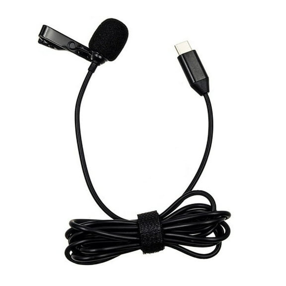 Omnidirectional Lavaliers Microphones with TPE Skin for Insta 360 Video Recording