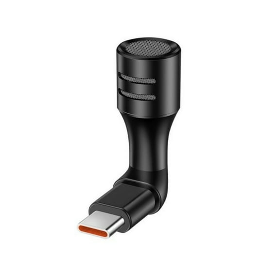 Omnidirectional Microphone with High Fidelity Sound, Designed for Versatile Use on Type-C Devices