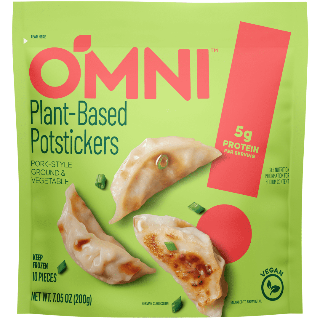 Omnifoods PlantBased Packaged Appetizers Potstickers, 7.05 oz, 10 Ct