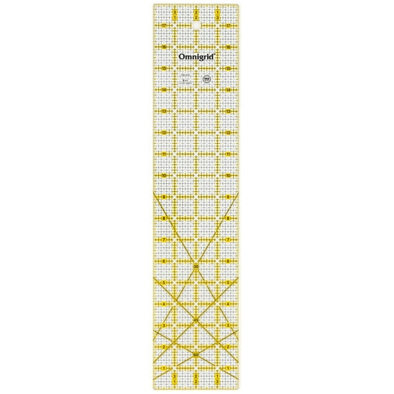 Omnigrid 4" x 18" Rectangle Quilting and Sewing Ruler