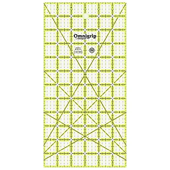 Omnigrip by Omnigrid Non Slip Ruler 6 x 12