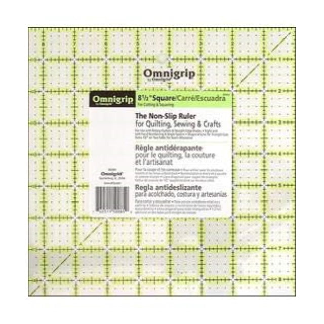 omnigrip by omnigrid non-slip ruler, 6" x 12"